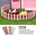 thumbnail image 3 of Shisuyan Doll House Decor Mini House Garden Decoration Red Plastic 7Set, 3 of 9