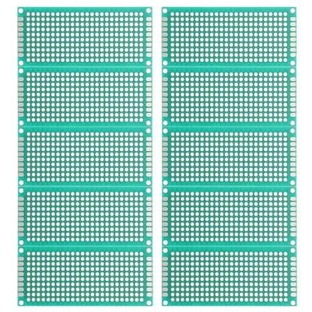 MLINS 10pcs Professional PCB Board Pre Tin Circuit Board for Electronics Projects