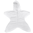 thumbnail image 5 of UACY Infant Boys Girls Star Shaped Hooded Jumpsuit Plush Wrap Romper, Soft Zip Up Outfit for Newborn Baby Lounging Baby Shower Gift (White, 9-12 Months), 5 of 5