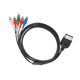 thumbnail image 2 of RCA Cable AV Audio Video Cable de 6 pies Reemplazo de alto rendimiento Accesorios antiinterferencias fuertes para el conector HDTV, 2 of 9