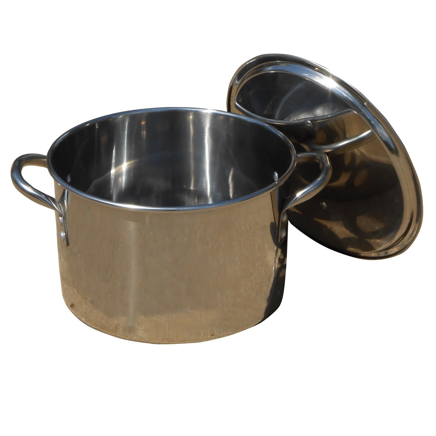 King Kooker #KK12S-12 Qt. Polished Stainless Steel Pot w/Lid SKU: KK12S - image 2 of 2