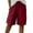Red, variant on cfhntfmh Bermuda Shorts for Women Drawstring High Waisted Casual Pleated Wide Leg Summer Beach Vacation Shorts with Pocket