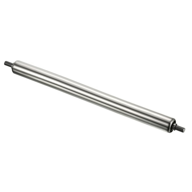 Unique Bargains 1'x12' en Acier Inoxydable Gravité Convoyeur Rouleau Transmission Galvanisé Extrémité