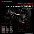 thumbnail image 2 of A-Premium Front Right Passenger Side CV Axle Shaft Assembly Compatible with Volkswagen Jetta Passat Golf Beetle Bora CC Eos GTI Audi A3 A3 Quattro, 2 of 10