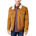thumbnail image 1 of Chaqueta de camionero de pana resistente a la intemperie para hombre, marrÃ³n, grande Weatherproof Chaqueta de camionero, 1 of 1