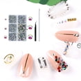 thumbnail image 2 of Soidarity Cristal brillante con bolígrafo y pinzas, juego de manicura brillante y exquisito, decoraciones para ropa, accesorios para tarjetas de ropa DIY Arte de uñas Tipo 2 Soidarity CE012398-02, 2 of 6