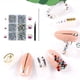 thumbnail image 2 of Vogacara Cristal brillante con bolígrafo y pinzas, juego de manicura brillante y exquisito, decoraciones para ropa, accesorios para tarjetas de ropa DIY Arte de uñas Tipo 2 Vogacara CE012398-02, 2 of 6