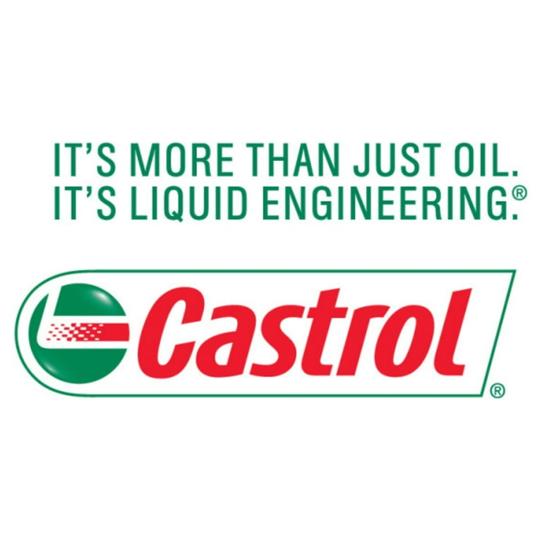 Castrol GTX High Mileage 10W-40 Synthetic Blend Motor Oil, 5 Quarts