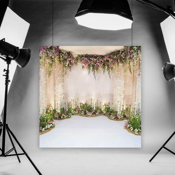YDxl Backdrop Flower Decoration Fine Printing Photoshoot Props High Resolution Photo Background for style A - Walmart.com