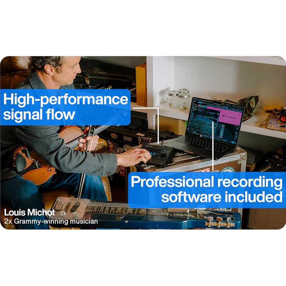 PreSonus 2777700503 Quantum ES 2 USB-C Audio Interface with Studio One Pro Software Bundle with 2YR CPS Enhanced Protection Pack