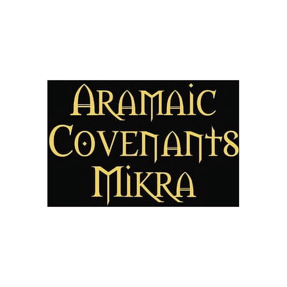 Aramaic Covenants Mikra (Paperback)