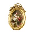 thumbnail image 5 of deevoka Antique Resin Photo Frame Photo Random Vintage Ornate Embossed Frame Resin, 5 of 9