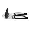 thumbnail image 1 of Manual Can Opener, Food-safe Stainless Steel, Smooth Edge, Can Opener Bottle Opener With Non-slip Handle And Ergonomic Rotation Knob For Elderly(black, 1 of 5