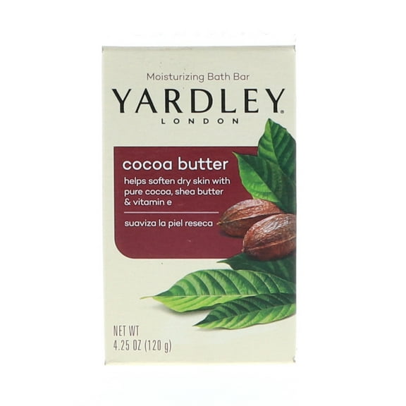 Yardley Cocoa Butter Bath Bar, 4.25 oz