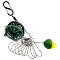 thumbnail image 1 of Fishing Stringer Stainless Steel Fishing Lock Buckle with Reel Live Fish Locks Retractable Rope with Float Carabiner, 1 of 7