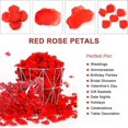 thumbnail image 4 of 1200pcs Red Rose Petals, Artificial Flowers For Decoration, 4 of 5