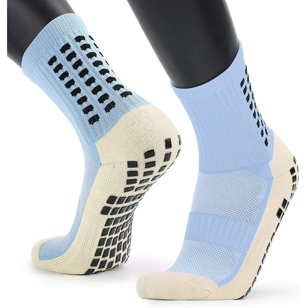 Men's Anti Slip Football Socks Athletic Long Socks Absorbent Sports Grip  Socks for Basketball Soccer Volleyball Running Trekking Hiking 1 Pairs / 3  Pairs 