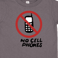 thumbnail image 4 of Inktastic No Phones Boys or Girls Toddler T-Shirt, 4 of 5