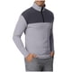 thumbnail image 5 of pstuiky hombres de manga larga, Top deportivo de manga larga con cuello alto y media cremallera para hombre, con bloques de color top de hombre l, 5 of 7
