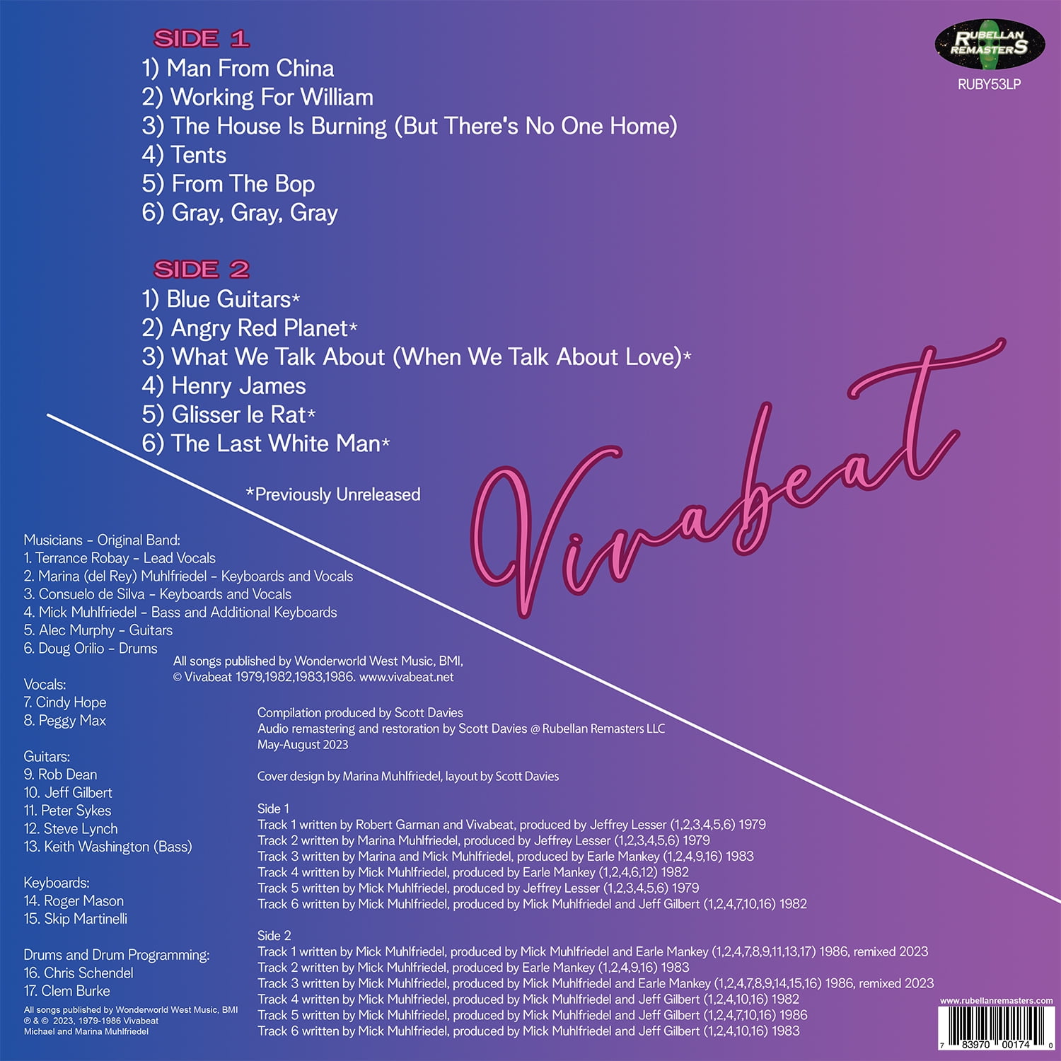 Vivabeat - The House Is Burning: The Best of Vivabeat - Music & Performance - Vinyl