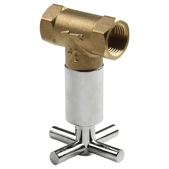 1/2" Brass Quick Opening Drain Valve Plumbing Fitting Shower Shutoff Valve