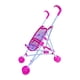 thumbnail image 3 of Carrito de empuje de juguete para muñecas, cochecito de simulación plegable de desarrollo, juguete para niños para fiestas preescolares al aire libre, 3 of 9