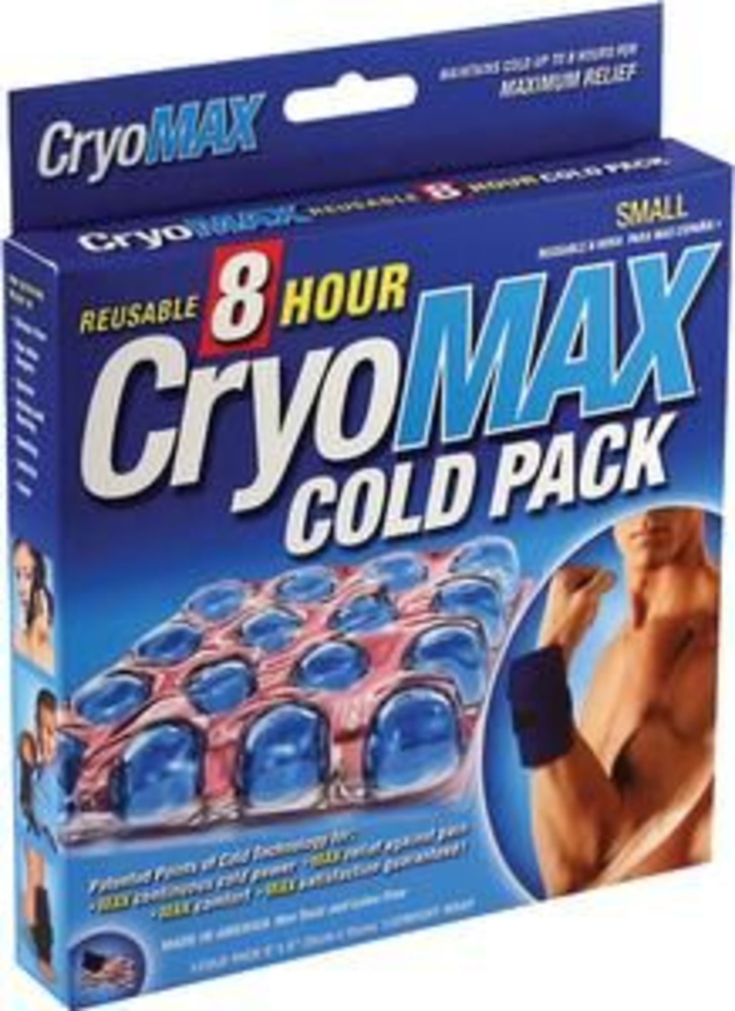 CryoMax Cold Pack 1 Count, 6" x 6" Small