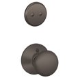 thumbnail image 1 of Schlage F94-Ply Plymouth One-Sided Dummy Interior Pack - Bronze, 1 of 3