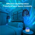 thumbnail image 6 of Aurora Light Projector, Rechargeable Ocean Wave & Northern Lights Projector with Remote Control, 16 Colors LED Galaxy Lamp for Bedroom Ceiling Decor, 6 of 7