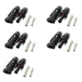 thumbnail image 1 of 5 Pair Male/ Female Solar Panel Cable Connectors Double Seal Rings for Better Waterproof Effect IP67, 1 of 5