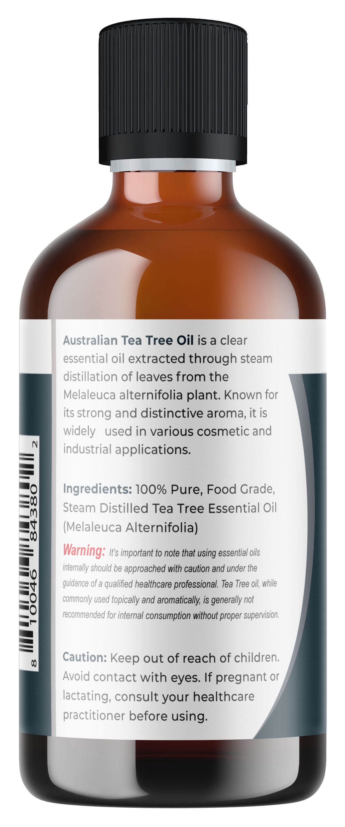 Viva Doria Pure Undiluted Food Grade Tea Tree Essential Oil 118 mL (4 Fl Oz)
