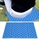thumbnail image 3 of Cojín de asiento plegable para acampar y hacer picnics, cojín de jardín para exteriores impermeable de color azul y negro, 3 of 8