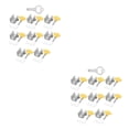 thumbnail image 2 of relayinert 6piece Wide Application Alloy Window Lock - Easy Installation For Home And Office Safety Lock Window Silver 30*24.5*24mm 2Set, 2 of 6