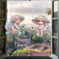 thumbnail image 4 of 2 Uds. Forma Especial Sombrero Niña para Ventana Pared, 4 of 9