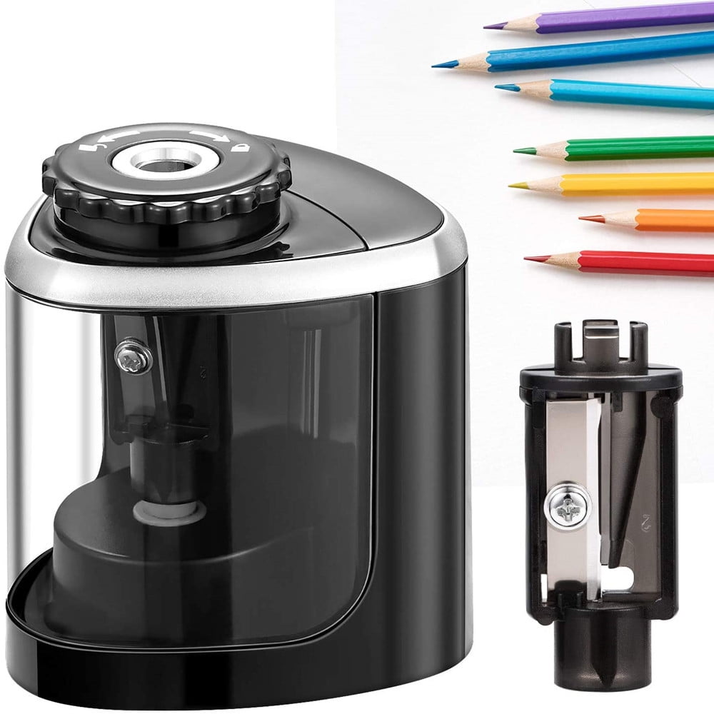 Details about   Electric Pencil Sharpener Automatic Battery Operated For Office School Classroom 