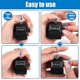thumbnail image 5 of 2 Pices Compteur Cliquer 4 Chiffres(noir), Compteur Manuel, Compteur Manuel En Mtal Pour Le Sport, Coach, Cas, 5 of 5