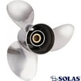 thumbnail image 2 of New Stainless Steel Propeller Compatible With Yamaha Sx225 3.1L Ox66 Saltwater 15 Spline 225 2000-2002 By 3531-143-17 68F-45972-00-00 6G5-45978-03-98 Dia 14.25" x 17" Pitch x 15-Spline RH New Saturn, 2 of 3