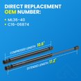 thumbnail image 2 of Gas Struts ARANA C16-06874 de 40 libras y 17 pulgadas para Camper Shell, 2 of 6