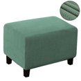 thumbnail image 1 of Sexy Dance Slipcover Stretch Protector Soft Universial Multi Colors Footrest Cover Waterproof Polyester Rectangle Larger Size Folding Green Checked Hairpin Stool Set S Code Trumpet, 1 of 2