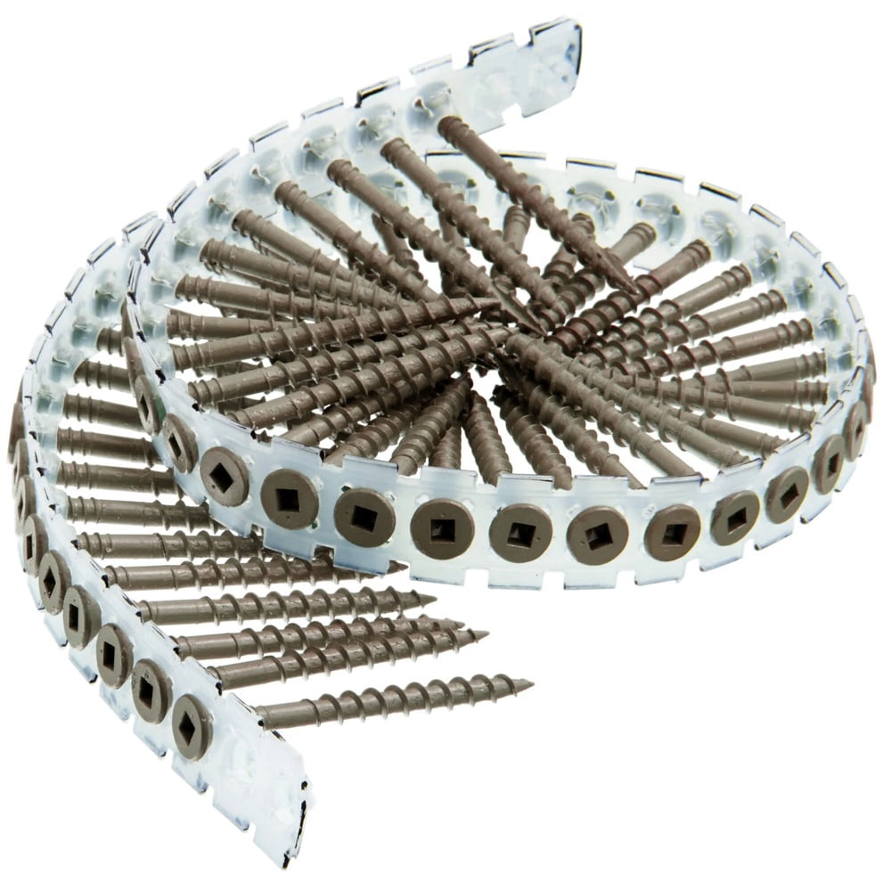 (1000-Pack) 8-Gauge 2 in. Exterior Collated Decking Screw