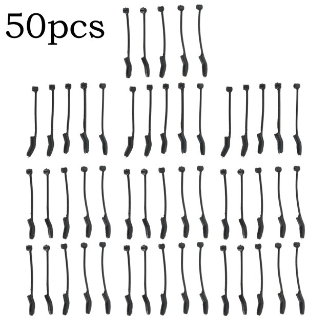 D-Rig Kickers Carp Fishing Accessories Hooks Anti Tangle Sleeves For Ronnie Rigs M 50pcs