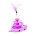 thumbnail image 1 of kusrkot Balles Track, Jouet Rouleau pour Chat avec Teaser, Jouet Interactif pour Chatons, -Circulaire, 1 of 9