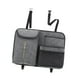 thumbnail image 4 of Bolsa organizadora para asiento trasero de coche, de piel sintética, de liberación rápida, para mantener el coche ordenado. Gris, 4 of 9