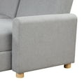 thumbnail image 5 of Serta Crestmont Scandanavian Sectional Sofa, Cream Fabric, 5 of 8