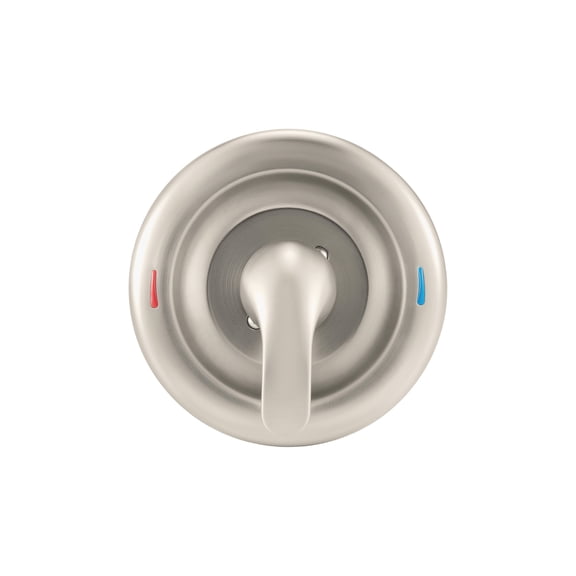 Moen M-Dura Posi-Temp Shower Trim Kit, Commercial 7-Inch Classic Shower Valve Control Trim Kit, Valve Required Sold Separately, Brushed Nickel, T8370CBN
