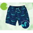 thumbnail image 5 of Pantalones cortos de verano para hombre, pantalones cortos casuales, con bolsillo y cordón, dibujos animados de animales, transpirables, suaves, cortos, moda urbana, pantalones de playa, 5 of 5