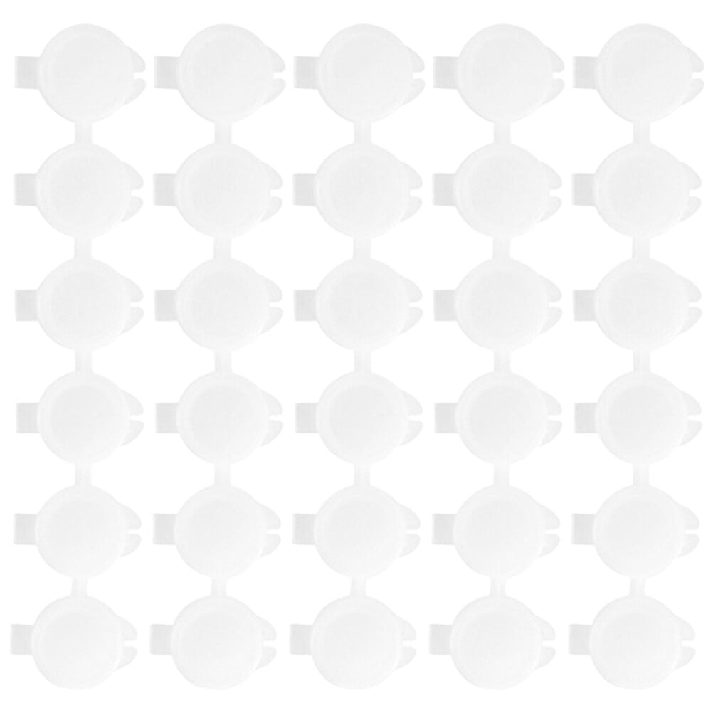 Paint pots 30pcs Empty Paint Pots Strips Plastic Paint Containers with