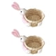 thumbnail image 2 of Cesta de Pascua con forma de conejo, cesta de regalo para dulces, contenedor para refrigerios, bonita cesta para huevos de Pascua. Pequeño, 2 of 9