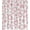 White Pink, variant on Valentine''s Day Shower Curtain Romantic Red Heart Sweet Love Sweetheart Wedding Lover Modern Bath Curtain with Hooks