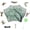 1Pc 6 holes, variant on 1/2 Pcs Fishing Bait Trap Foldable Crab Crayfish Fish Minnow Crawdad Shrimp Net Cast Portable